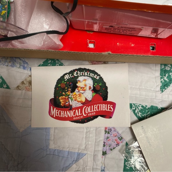 Vtg 1993 Mr. Christmas MICKEY'S CLOCK SHOP Animated Carols Light & Sounds Used - Picture 10 of 17